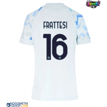Ženski Nogometni dresi Inter Milan Davide Frattesi #16 Gostujoči 2025-26 Kratek Rokav